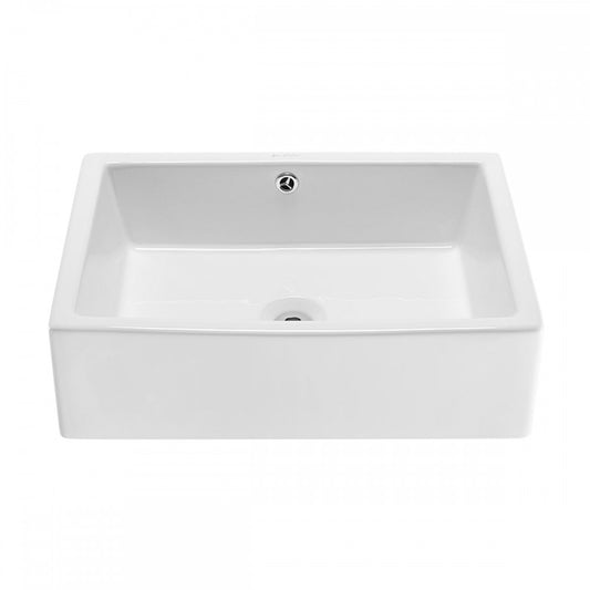 Swiss Madison Voltaire 17 Square Ceramic Vessel Sink