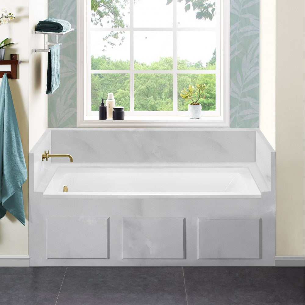 Swiss Madison Voltaire 60" X 30" Left-Hand Drain Alcove Bathtub