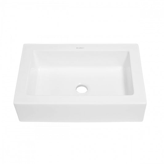 Swiss Madison Voltaire Ceramic Rectangle Vessel Sink