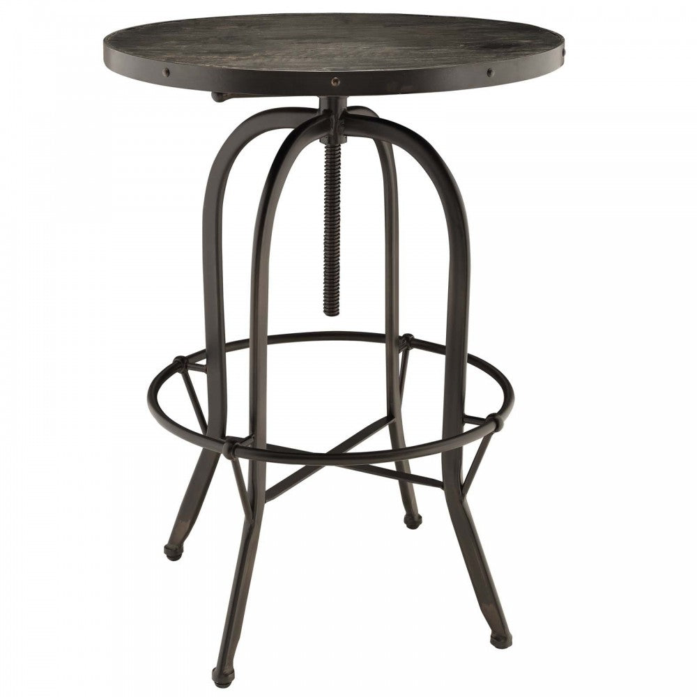 Sylvan Wood Top Bar Table, Black