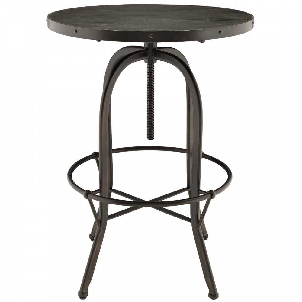 Sylvan Wood Top Bar Table, Black