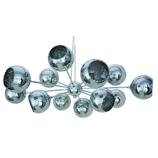 Sylvie Silver Glass Pendant Lighting