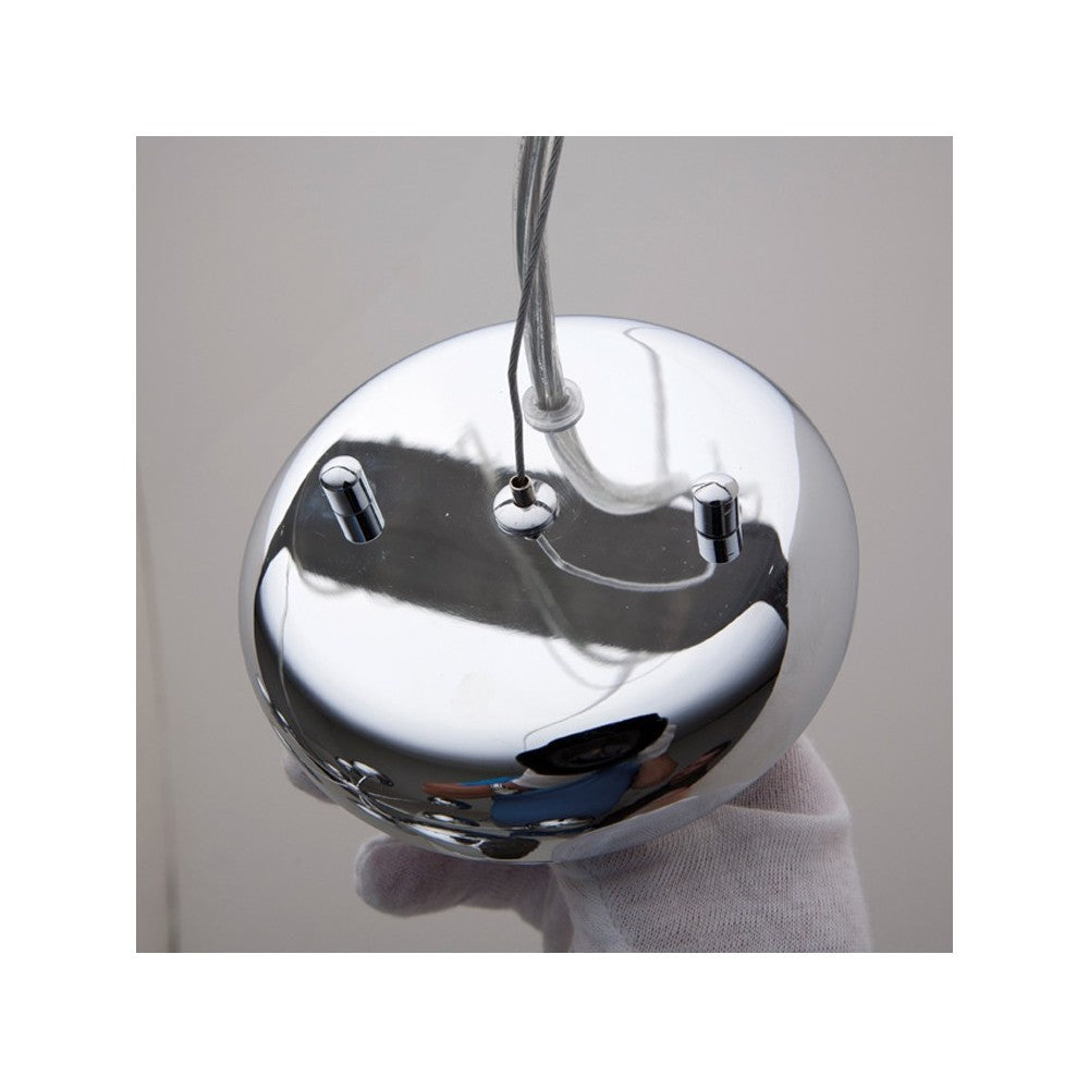 Sylvie Silver Glass Pendant Lighting