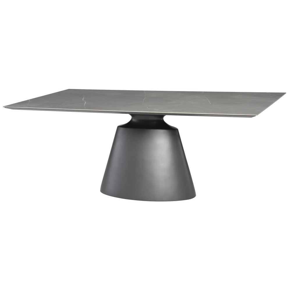 Taji Gray Ceramic Dining Table, HGNE321