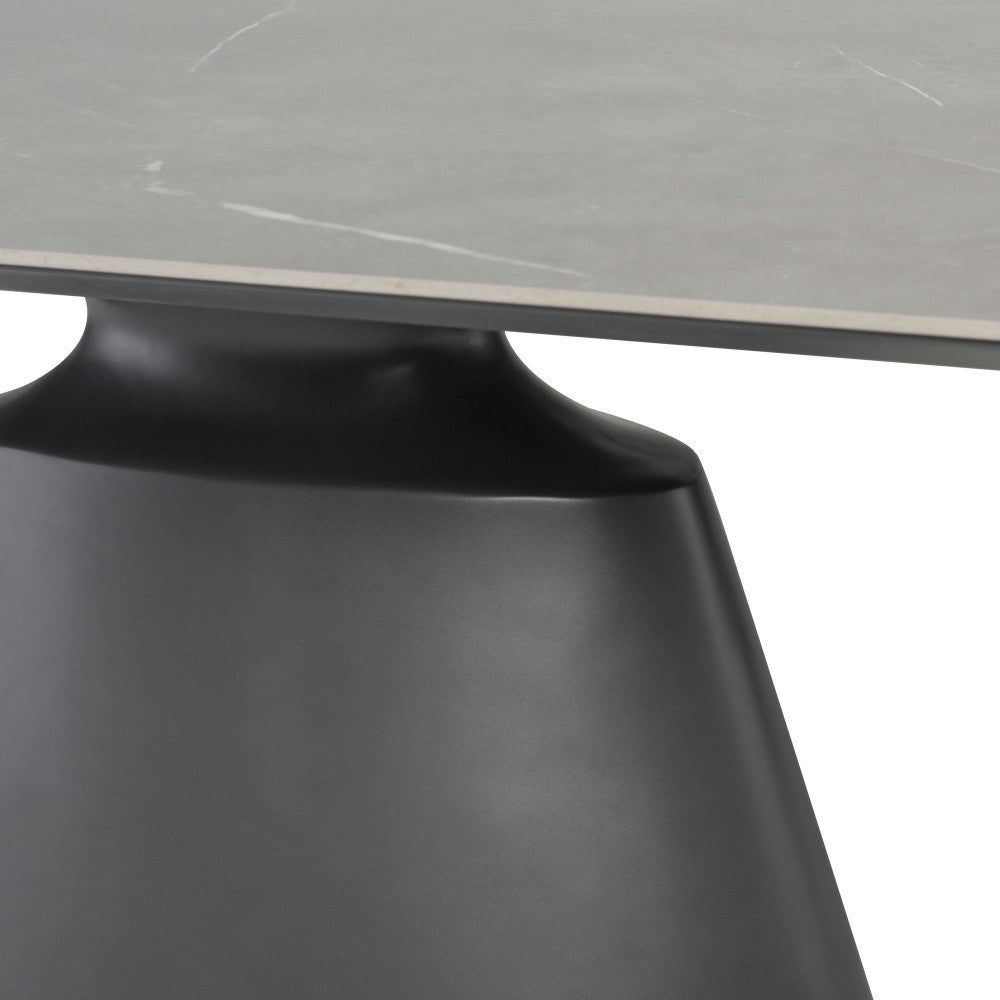 Taji Gray Ceramic Dining Table, HGNE321