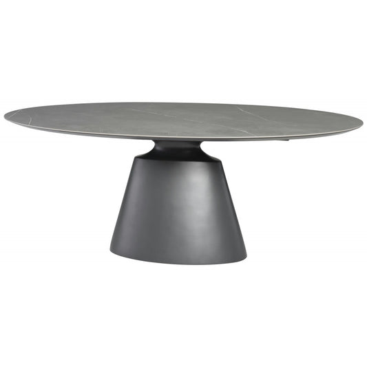 Taji Gray Ceramic Dining Table, HGNE323