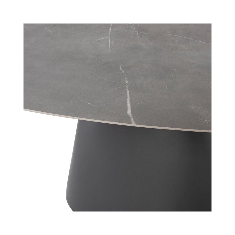 Taji Gray Ceramic Dining Table, HGNE324