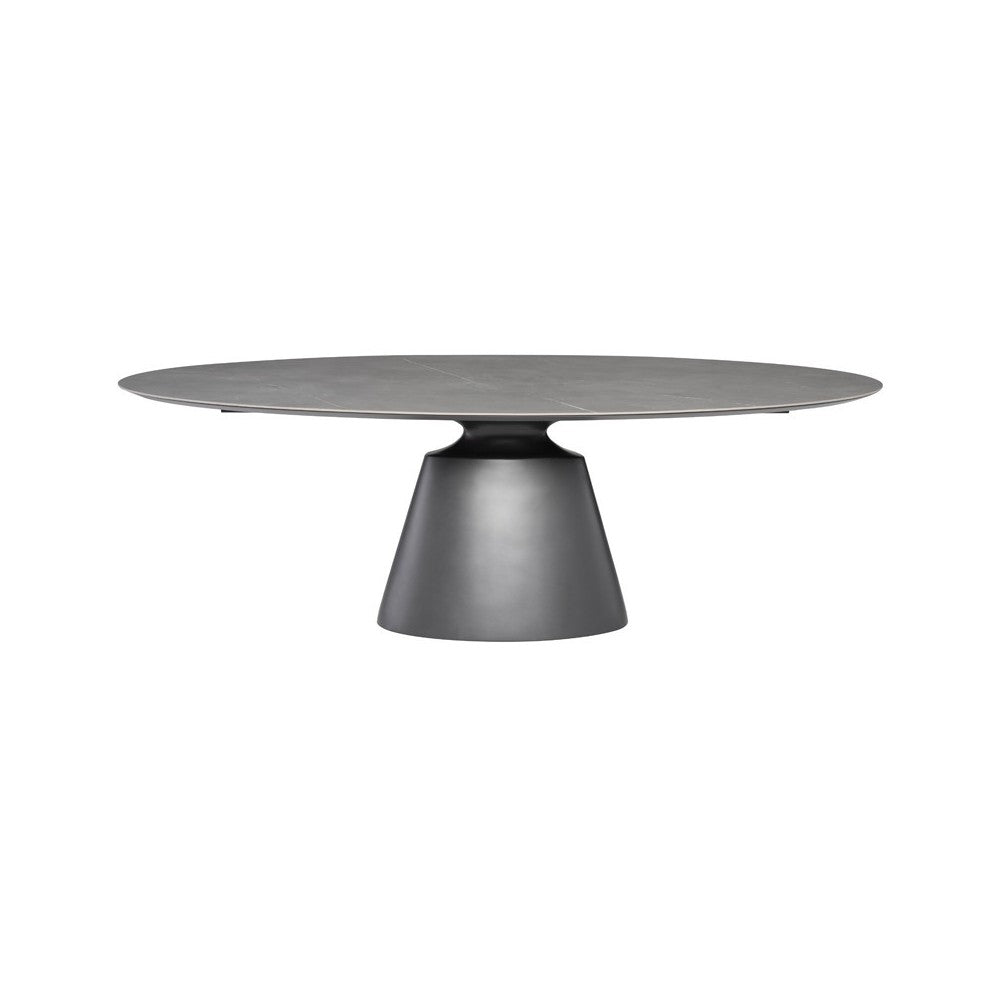 Taji Gray Ceramic Dining Table, HGNE324