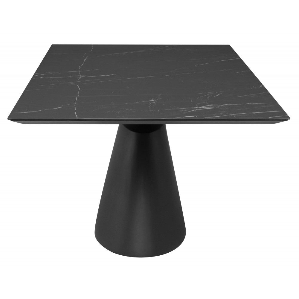 Taji Black Ceramic Dining Table, HGNE293