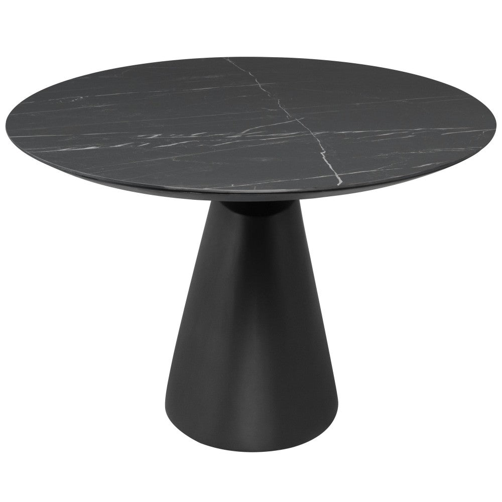 Taji Black Ceramic Dining Table, HGNE294