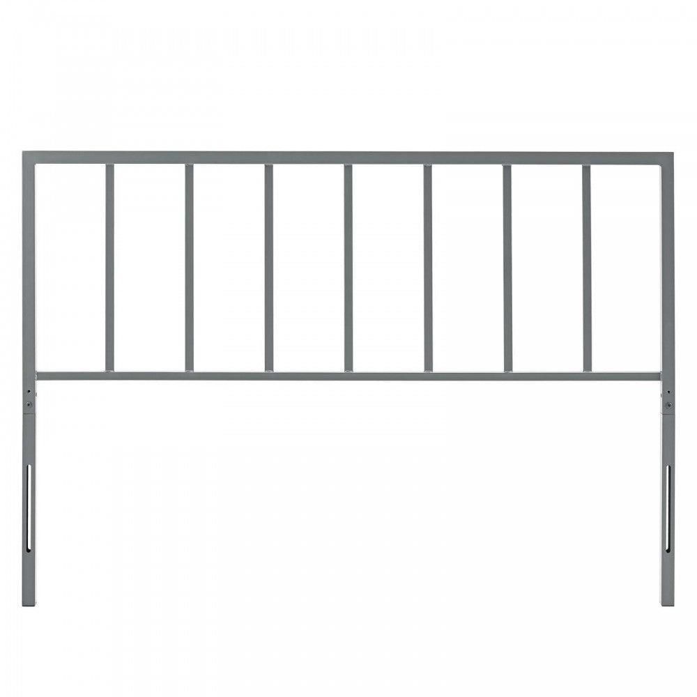 Tatum Full Metal Headboard, Gray