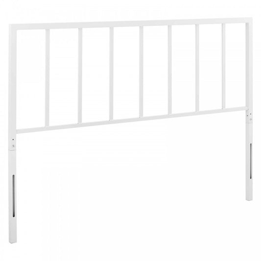 Tatum Full Metal Headboard, White