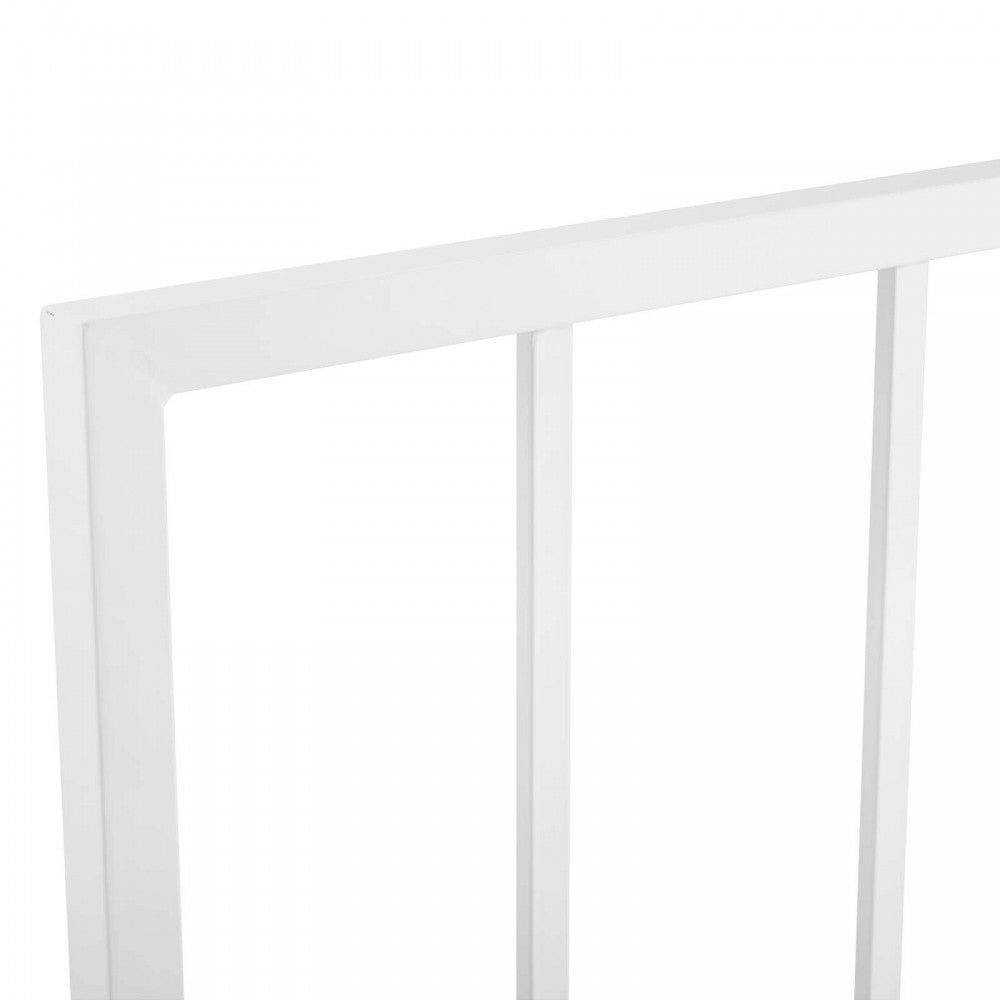 Tatum Full Metal Headboard, White