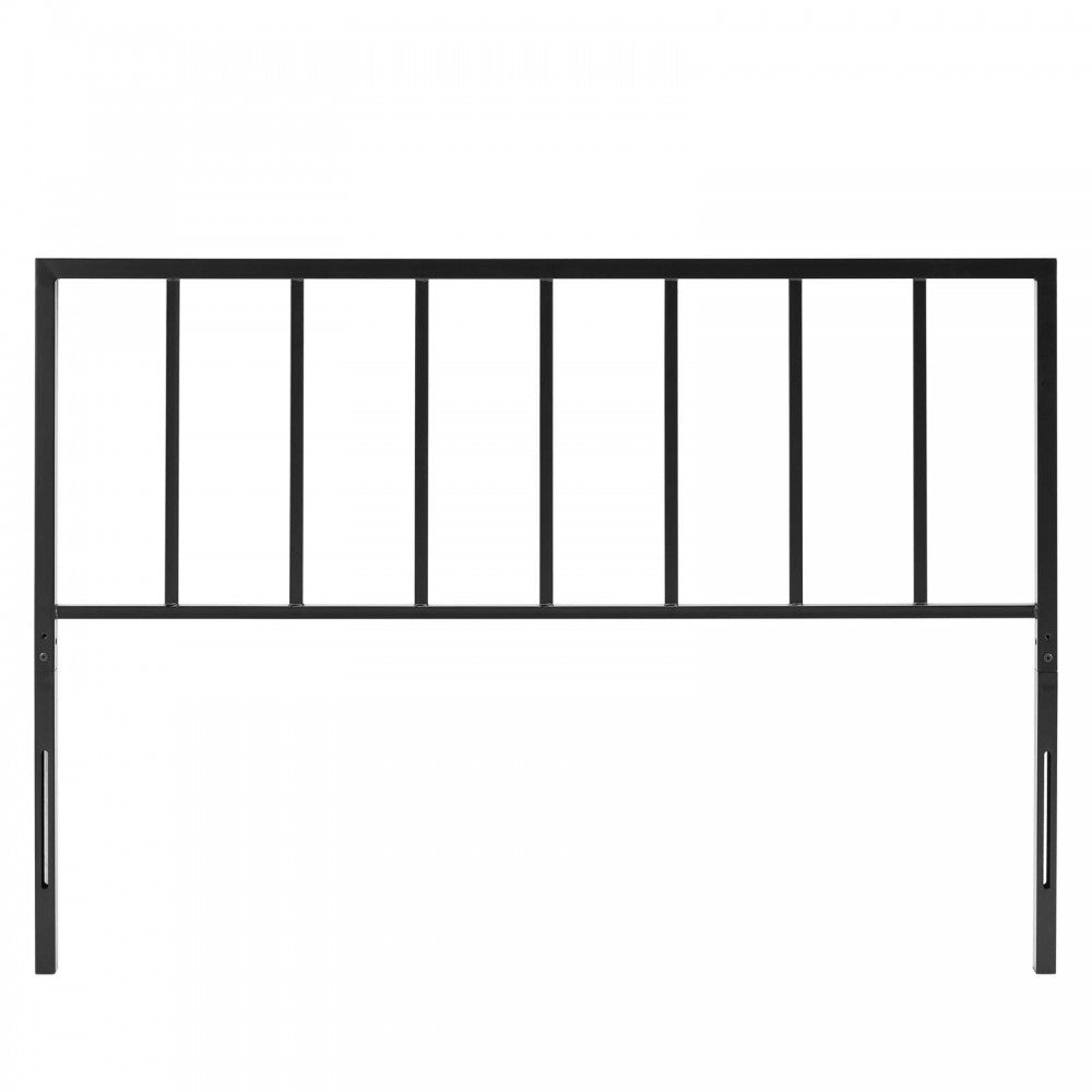 Tatum Full Metal Headboard, Black