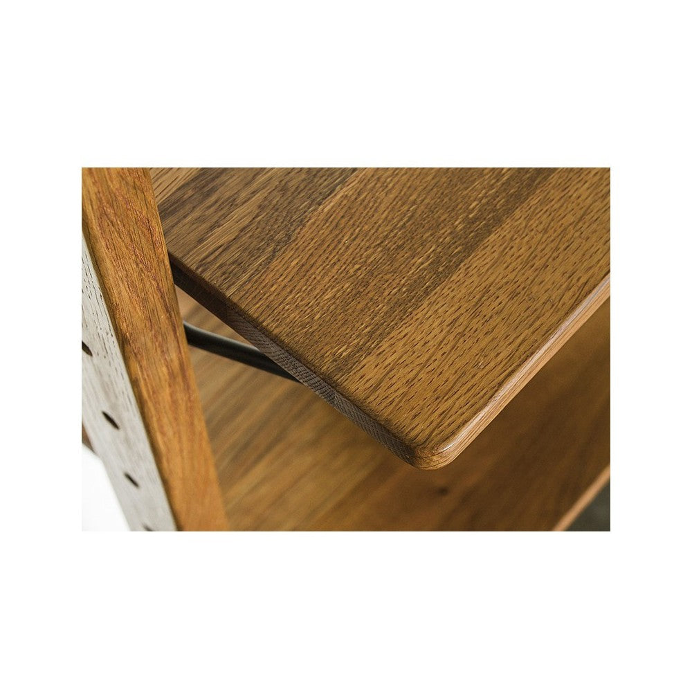 Theo Hard Fumed Wood Modular Shelving, HGDA495