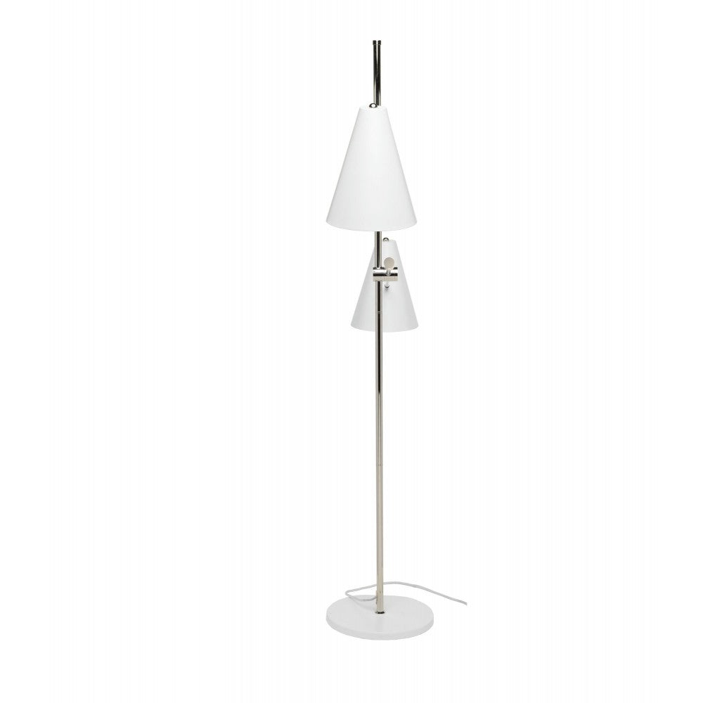 Tivat White Metal Floor Lighting