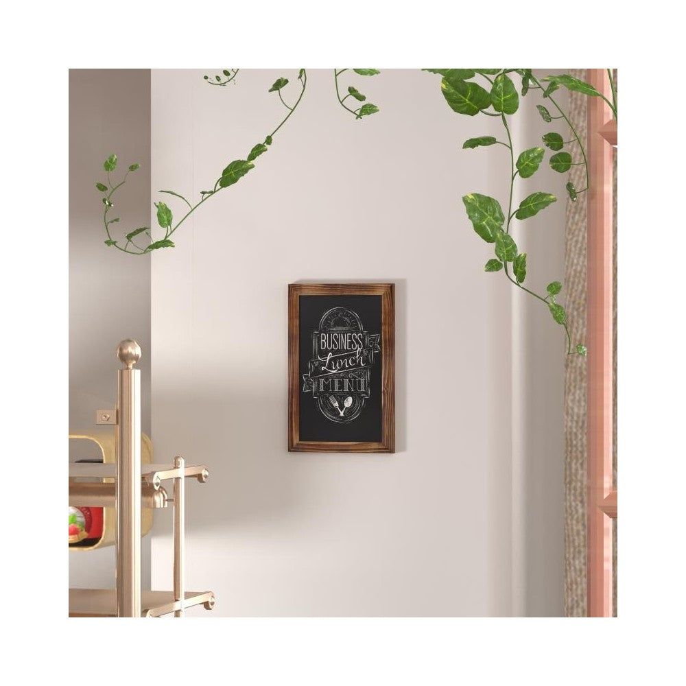 Torched Hanging Wall Chalkboard