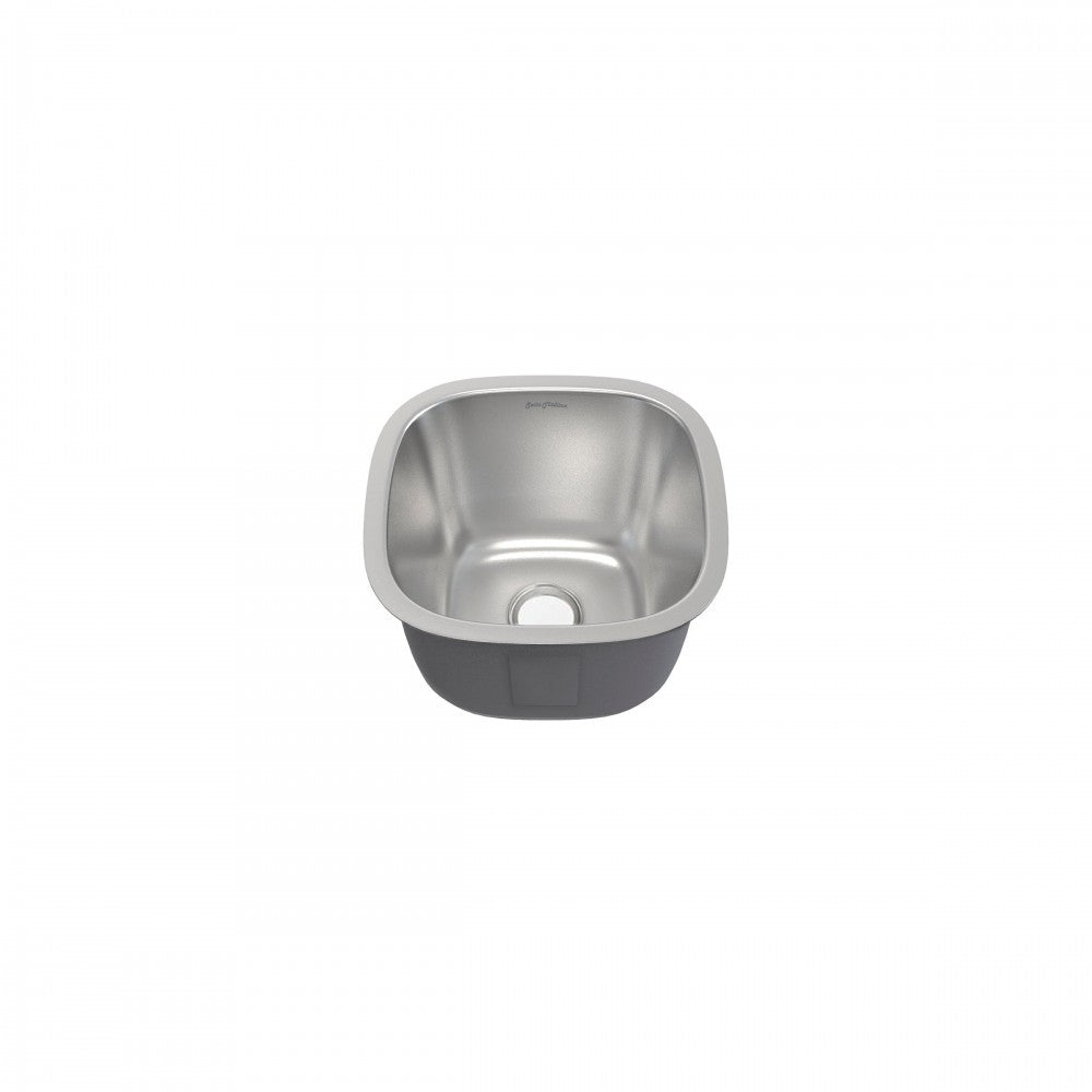 Toulouse 16 x 16 Stainless Steel, Single Basin, Undermount Kitchen Sink