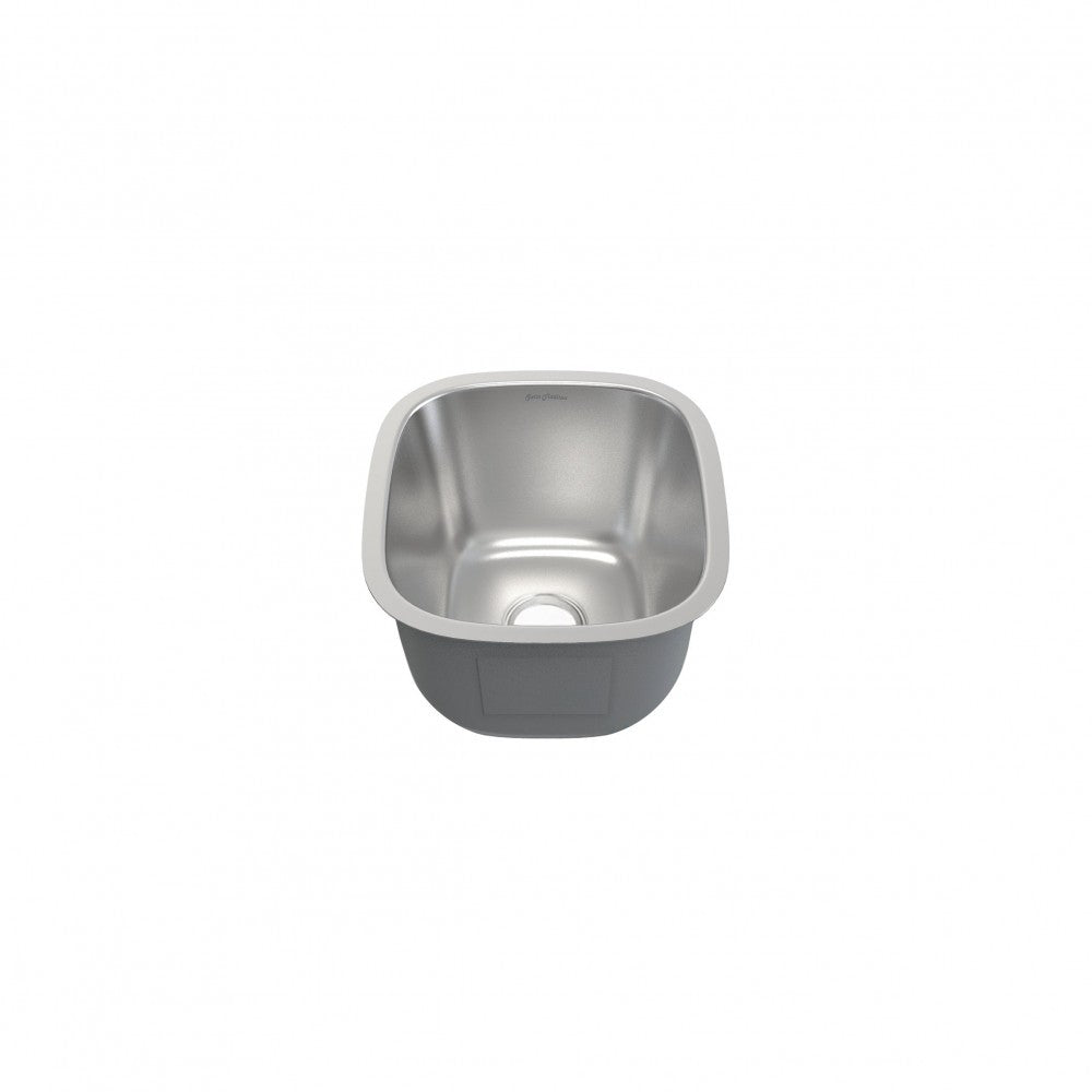Toulouse 16 x 18 Stainless Steel Single Basin Undermount Kitchen Sink