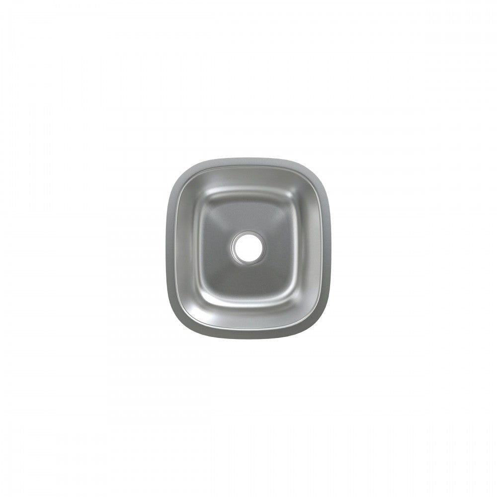 Toulouse 16 x 18 Stainless Steel Single Basin Undermount Kitchen Sink