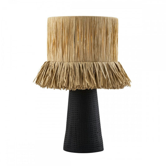 TOV Furniture Amira Rafia Natural Table Lamp