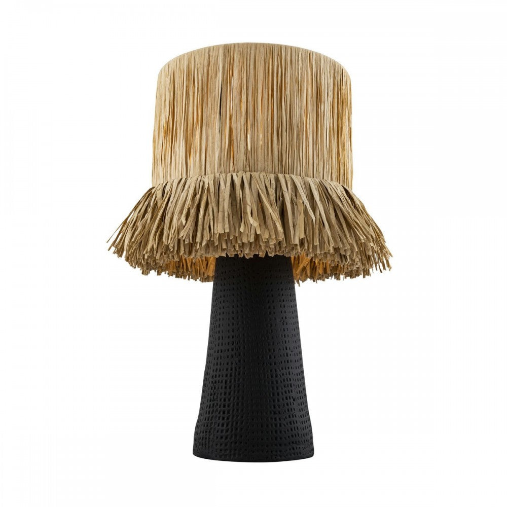 TOV Furniture Amira Rafia Natural Table Lamp