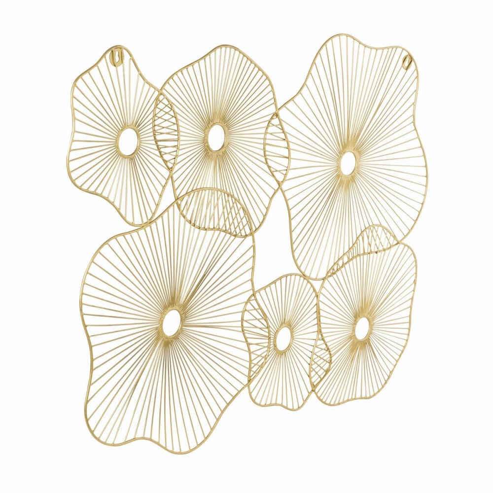 TOV Furniture Amoeba Gold Wall Art