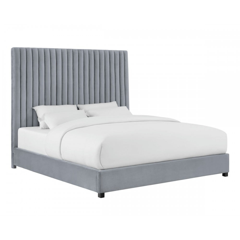 TOV Furniture Arabelle Gray Bed in King