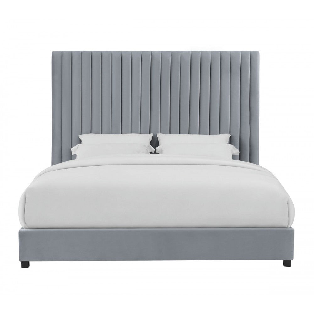 TOV Furniture Arabelle Gray Bed in King