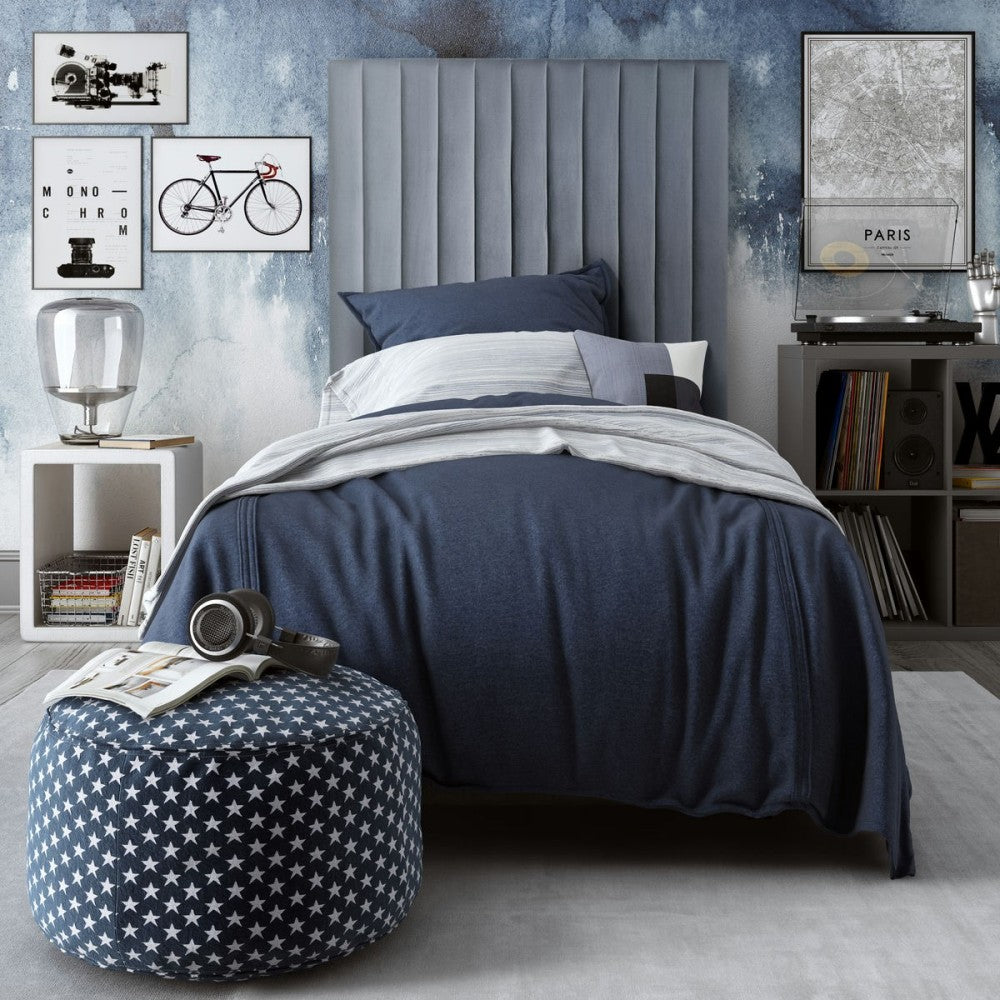 TOV Furniture Arabelle Gray Bed Twin