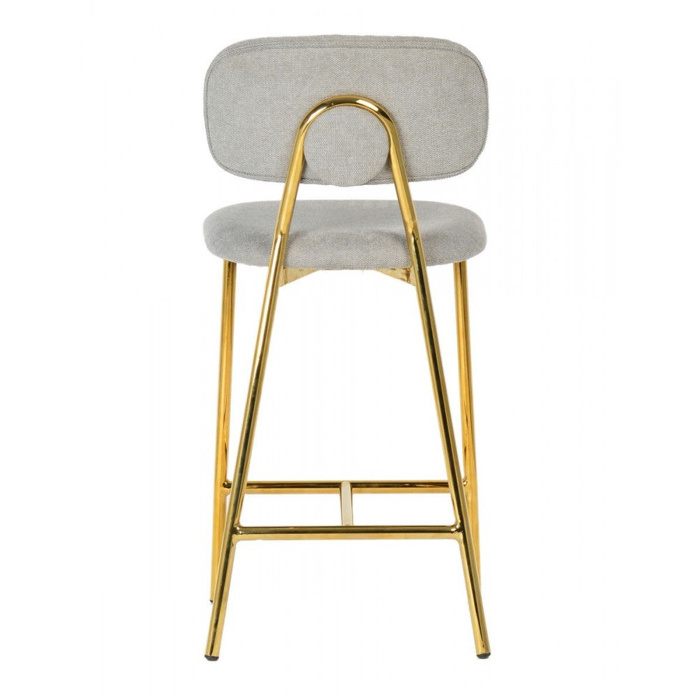 TOV Furniture Ariana Gray Counter Stool (Set of 2)