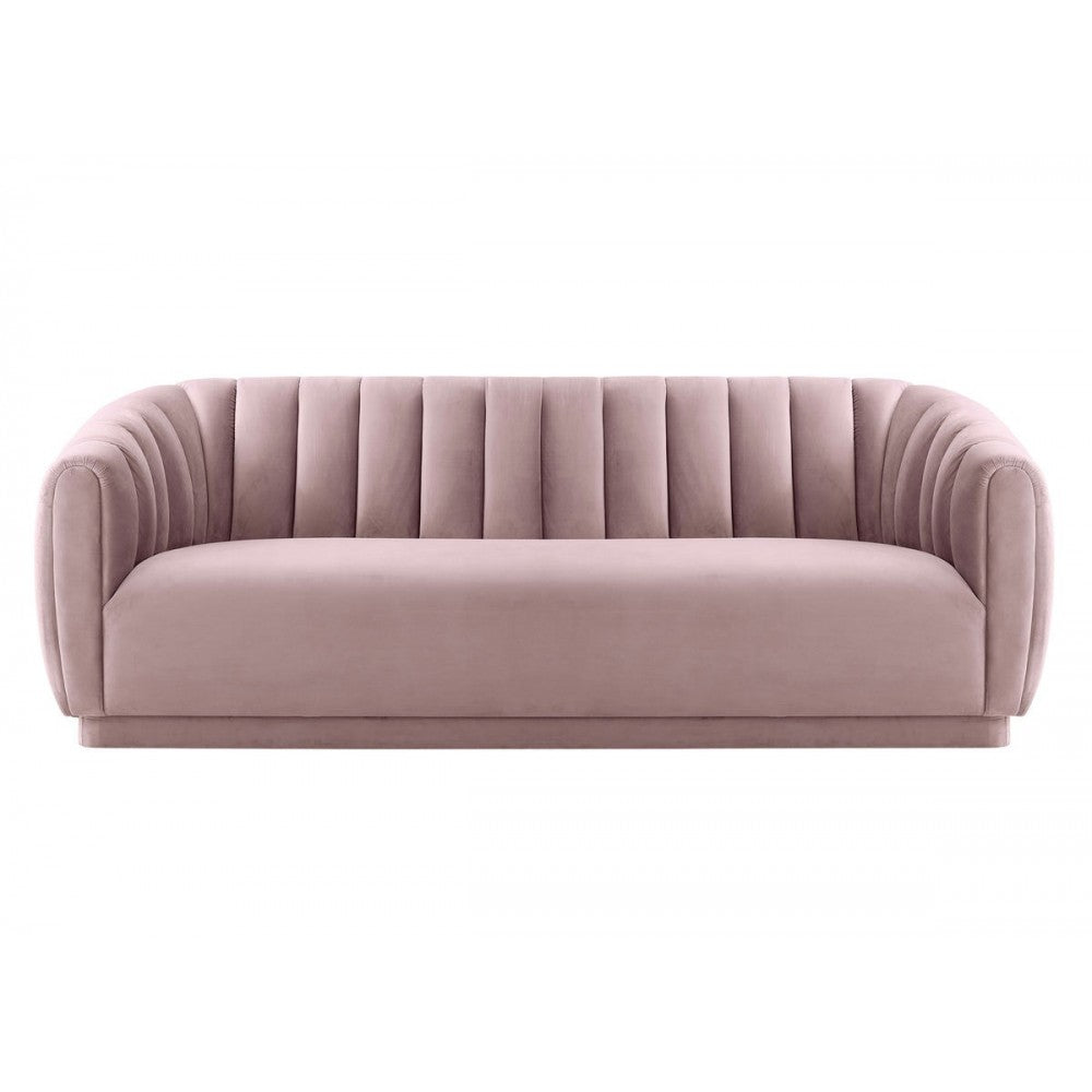 TOV Furniture Arno Mauve Velvet Sofa