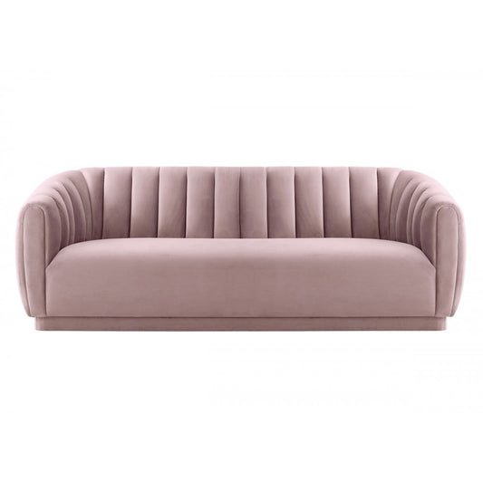 TOV Furniture Arno Mauve Velvet Sofa