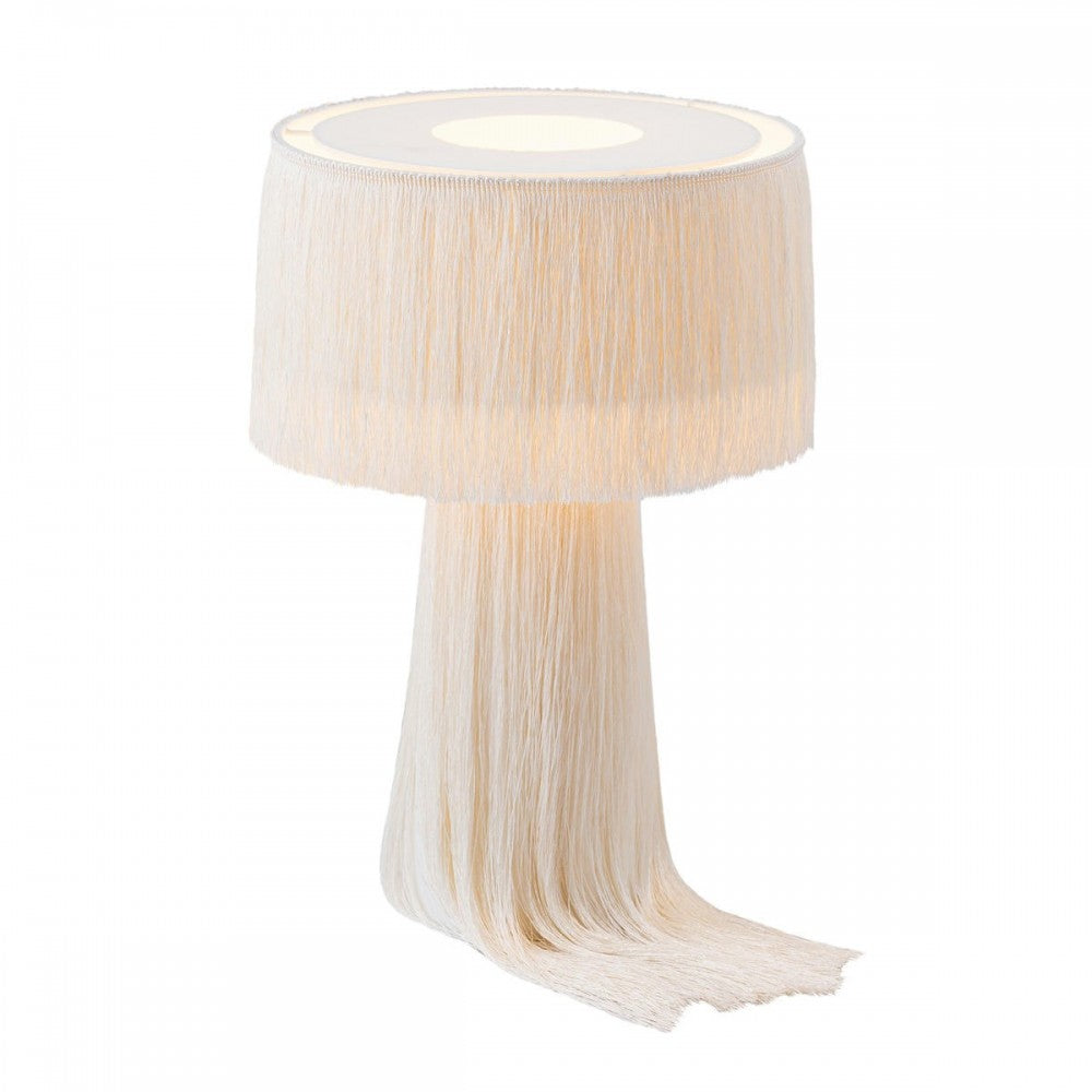 TOV Furniture Atolla Cream Tassel Table Lamp