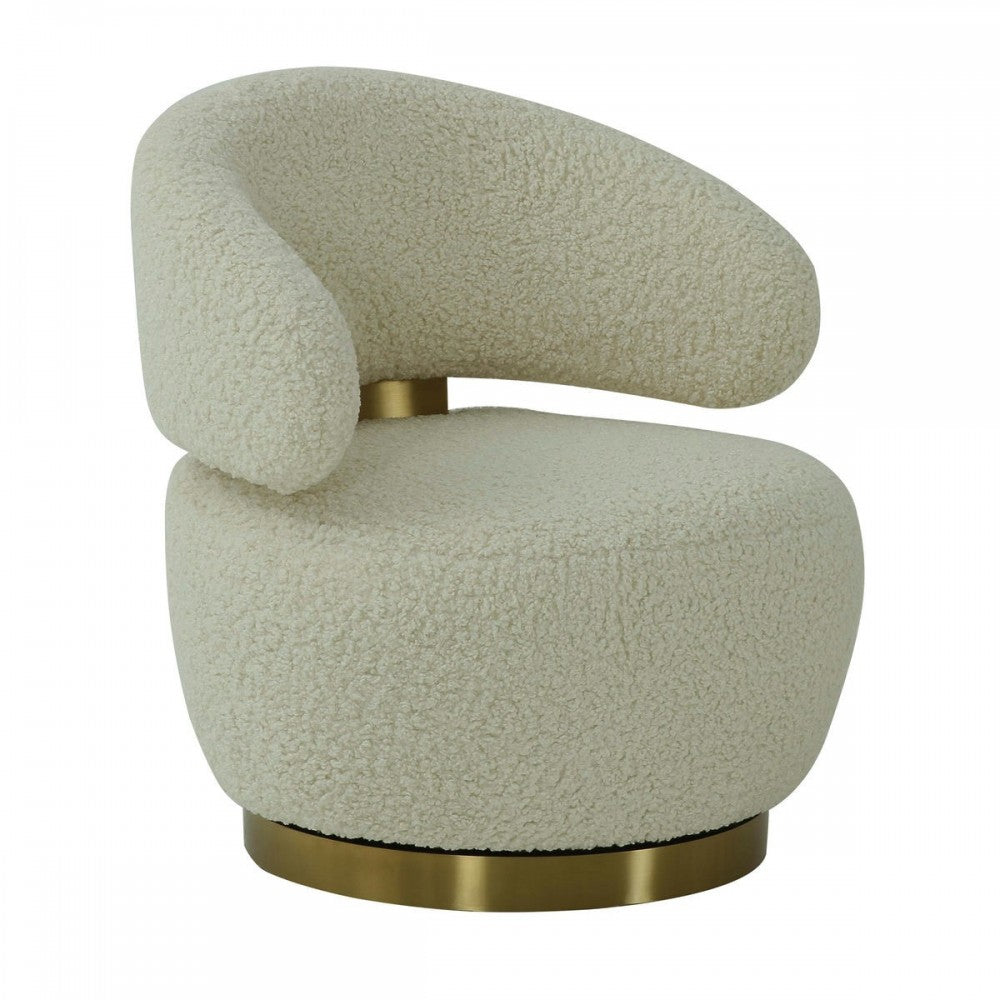 TOV Furniture Austin Faux Shearling Chair