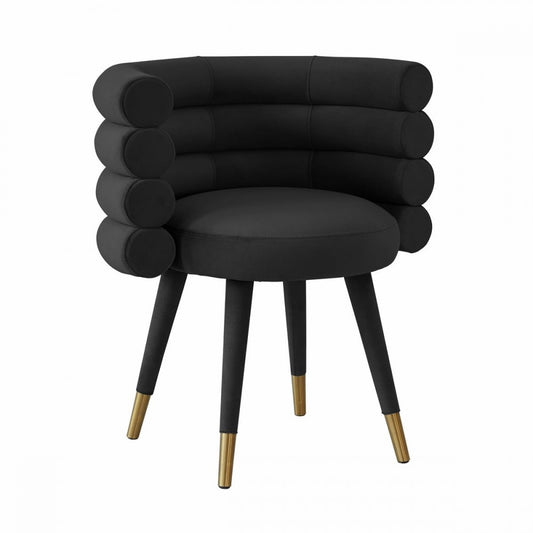 TOV Furniture Betty Black Velvet Dining Chair