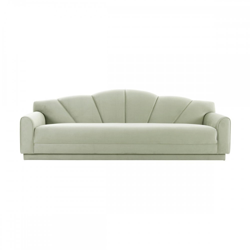 TOV Furniture Bianca Moss Green Velvet Sofa