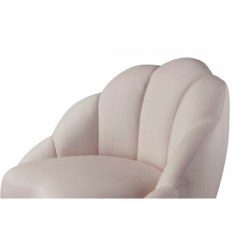 TOV Furniture Bloom Blush Velvet Chair