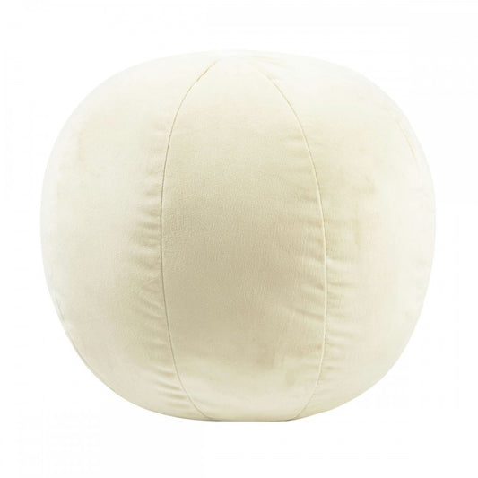 TOV Furniture Boba 9" Cream Velvet Pillow