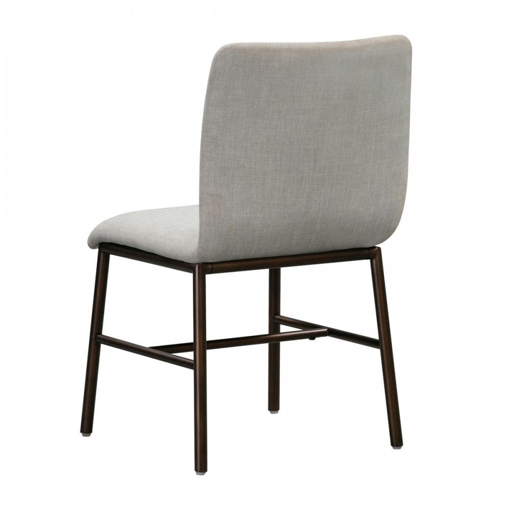 TOV Furniture Bushwick Taupe Upholstered Dining Chair (Set of 2)