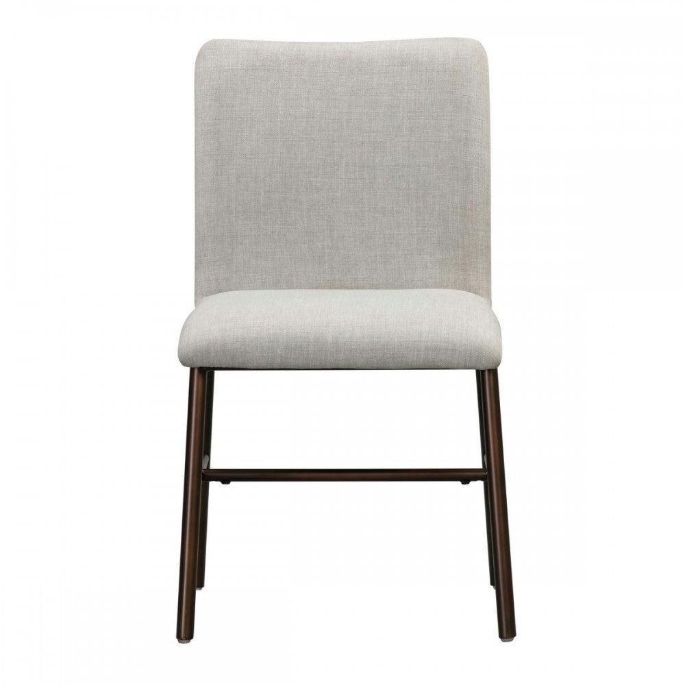 TOV Furniture Bushwick Taupe Upholstered Dining Chair (Set of 2)