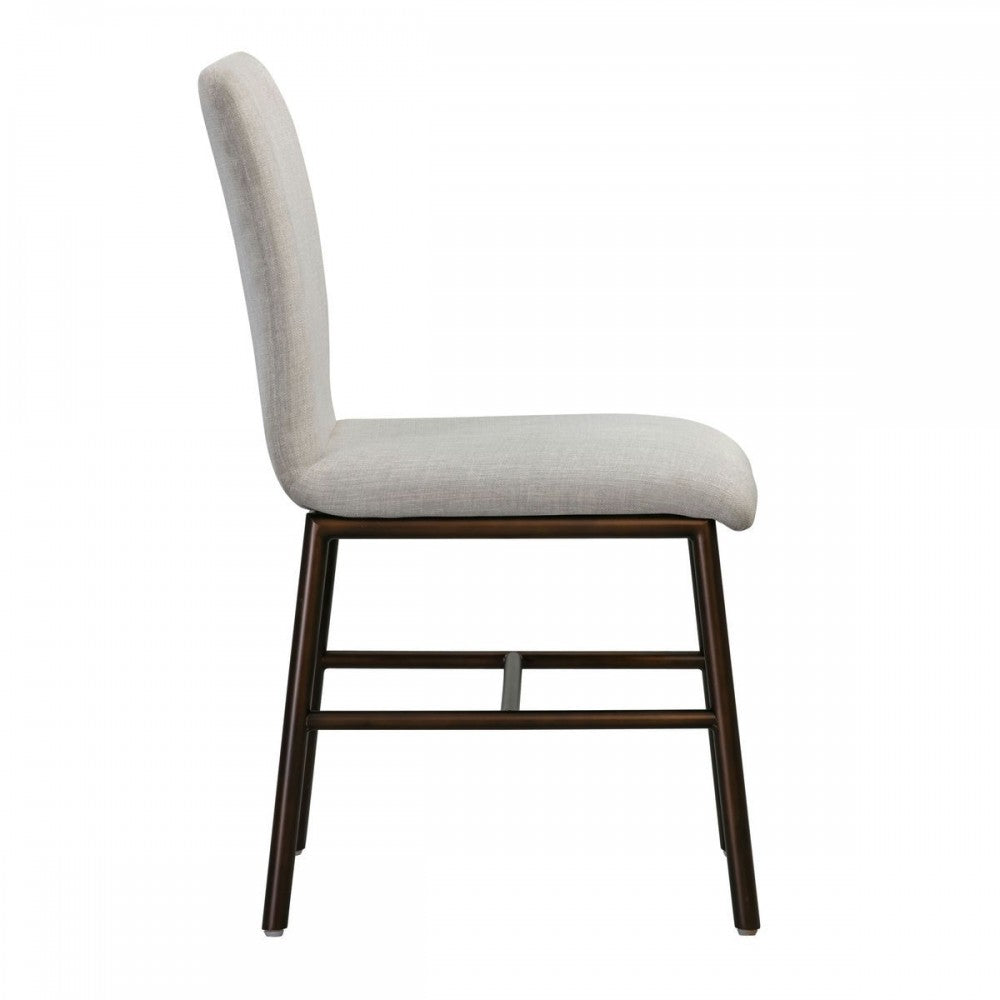 TOV Furniture Bushwick Taupe Upholstered Dining Chair (Set of 2)