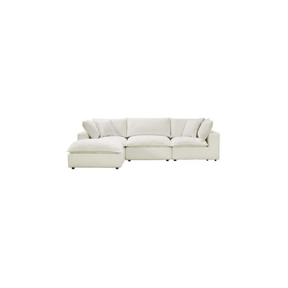 TOV Furniture Cali Natural Modular 4 Piece Sectional