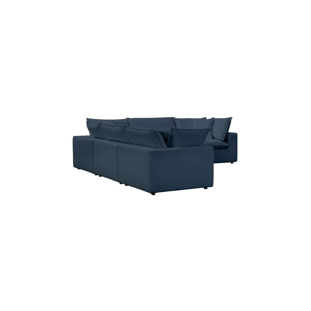TOV Furniture Cali Navy Modular L-Sectional