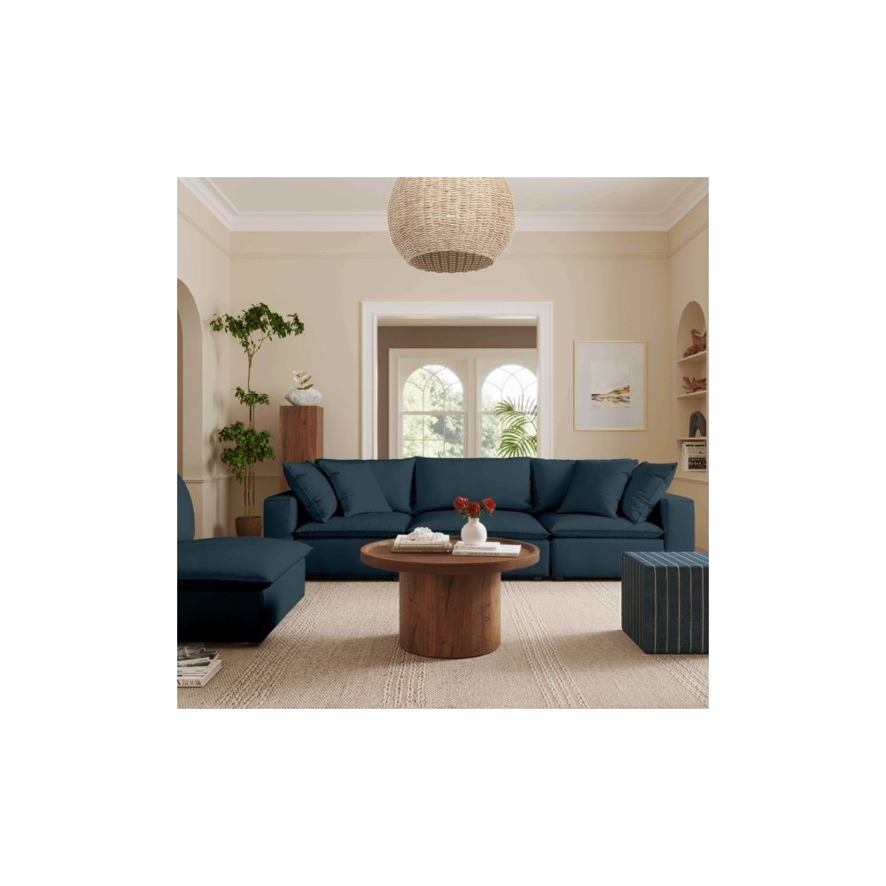 TOV Furniture Cali Navy Modular Sofa