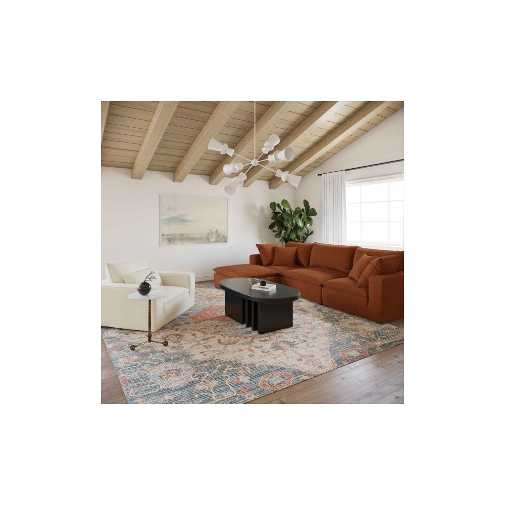 TOV Furniture Cali Rust Modular 4 Piece Sectional