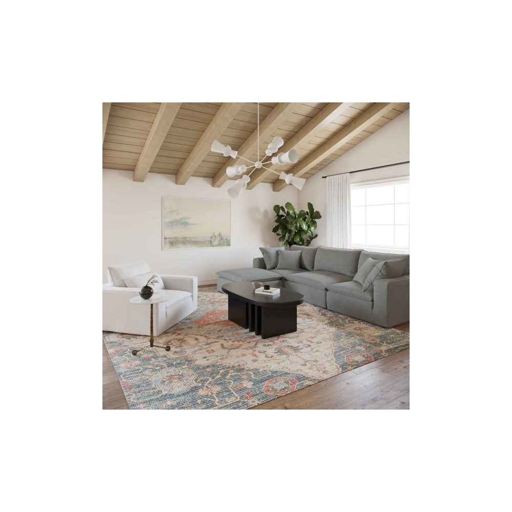 TOV Furniture Cali Slate Modular 4 Piece Sectional