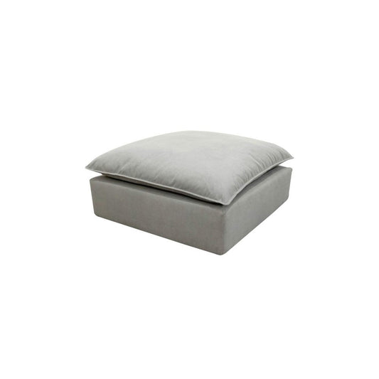 TOV Furniture Cali Slate Ottoman