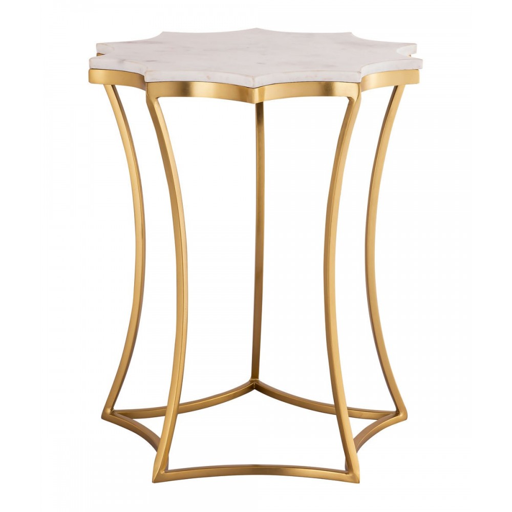 TOV Furniture Camilla Marble Side Table