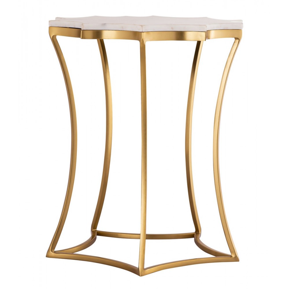 TOV Furniture Camilla Marble Side Table